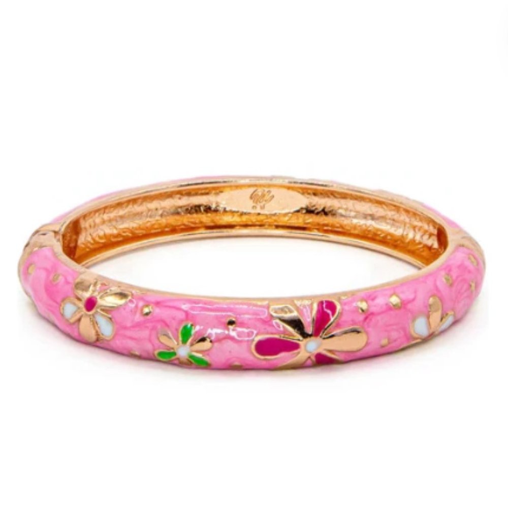 Flower Pink Bangle